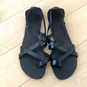 Vagabond Tia leather sandals, size 8